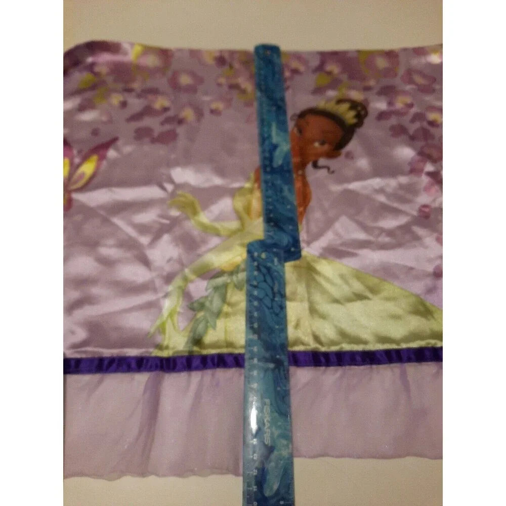 Disney Princess Tiana Purple Valance – Lavender Curtain Topper – Girls Room